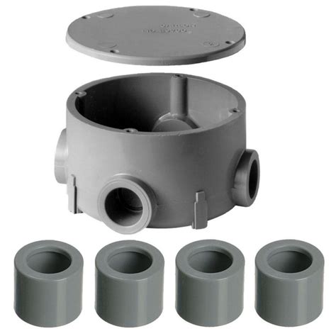 carlon pvc round outdoor junction box|carlon pvc conduit.